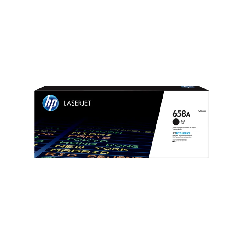 HP 658A Black Original LaserJet Toner Cartridge