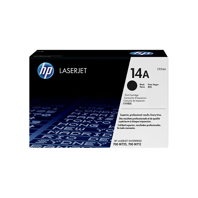 HP 14A Black Original LaserJet Toner Cartridge