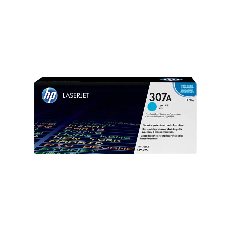 HP Color LaserJet CE741A Cyan Print Cartridge