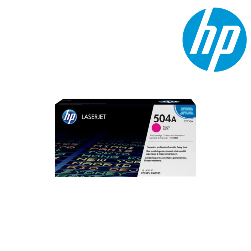 HP Color LaserJet CE253A Magenta Print Cartridge