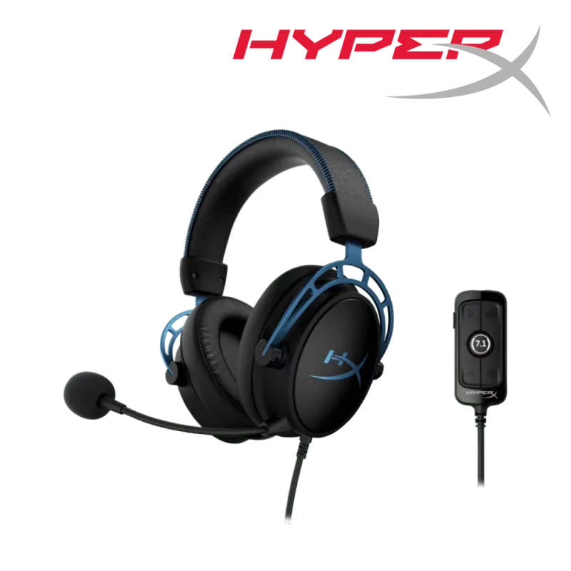 CASQUE HyperX Cloud Alpha S Bleu HX-HSCAS-BL WW