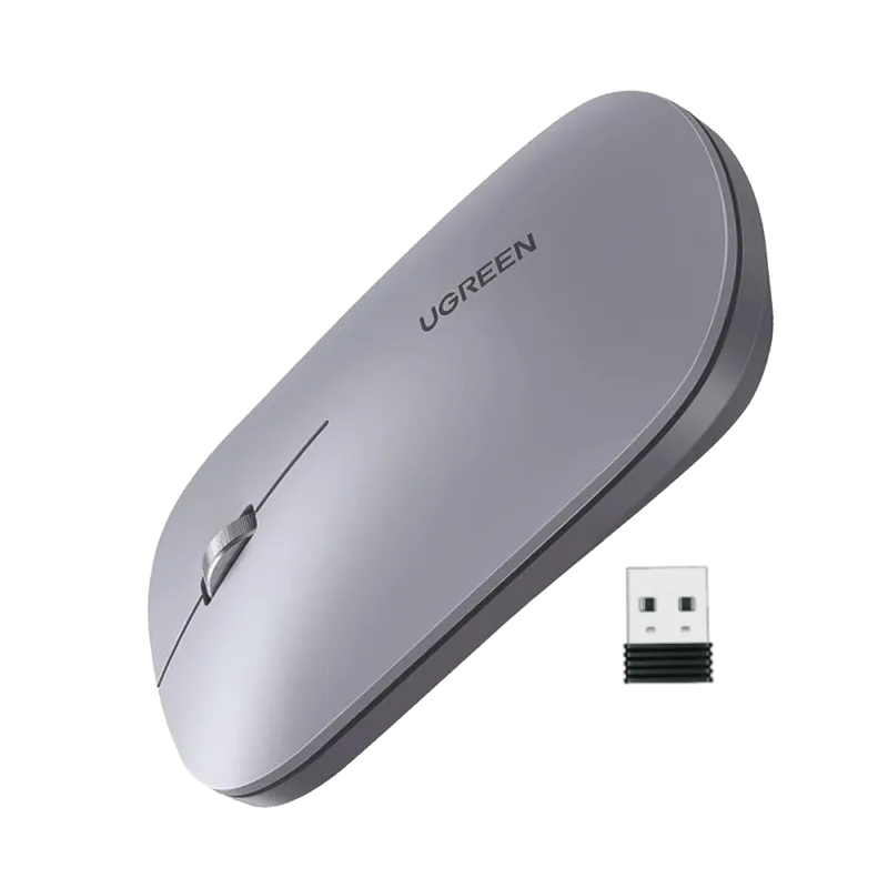Ugreen Souris sans fil 2 4Ghz 10M GRIS Clair