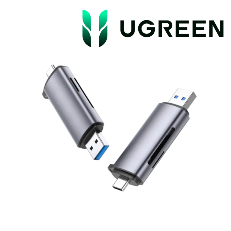 Ugreen Lecteur Carte Mémoire SD TF USB-C USB3.0