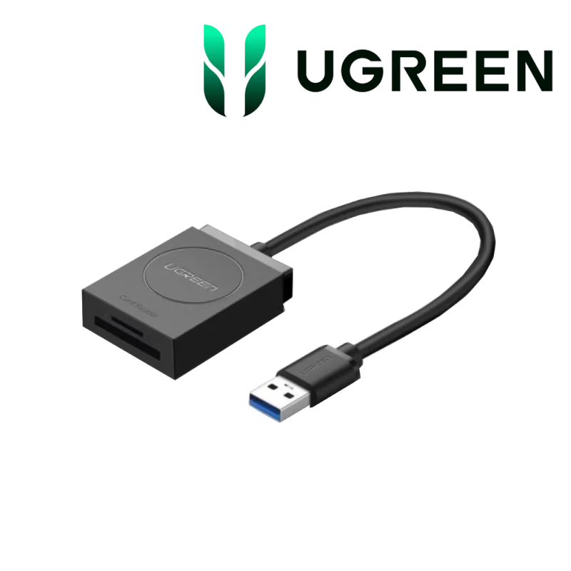 Ugreen Lecteur carte mémoire SD TF USB 3.0 2en1