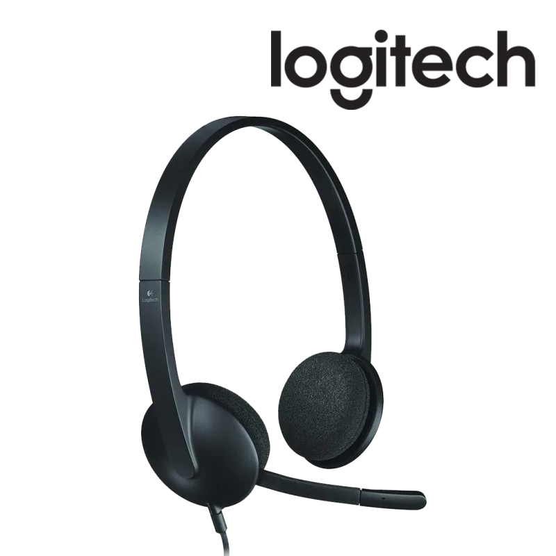 LOGITECH CASQUE H340 USB Computer Headset - BLACK