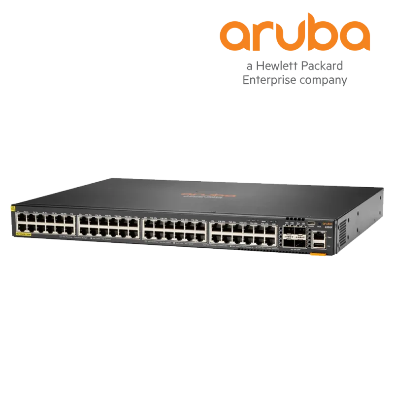 Aruba 6200F 48G CL4 PoE 4SFP 370W Switch