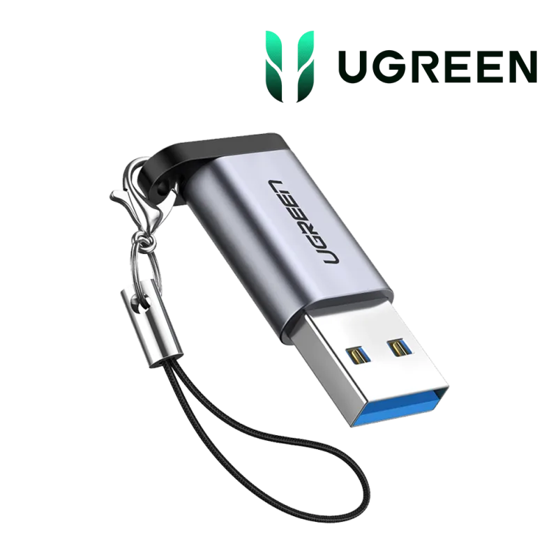 Ugreen Adap USB-A 3.0 to USB-C Female GRIS