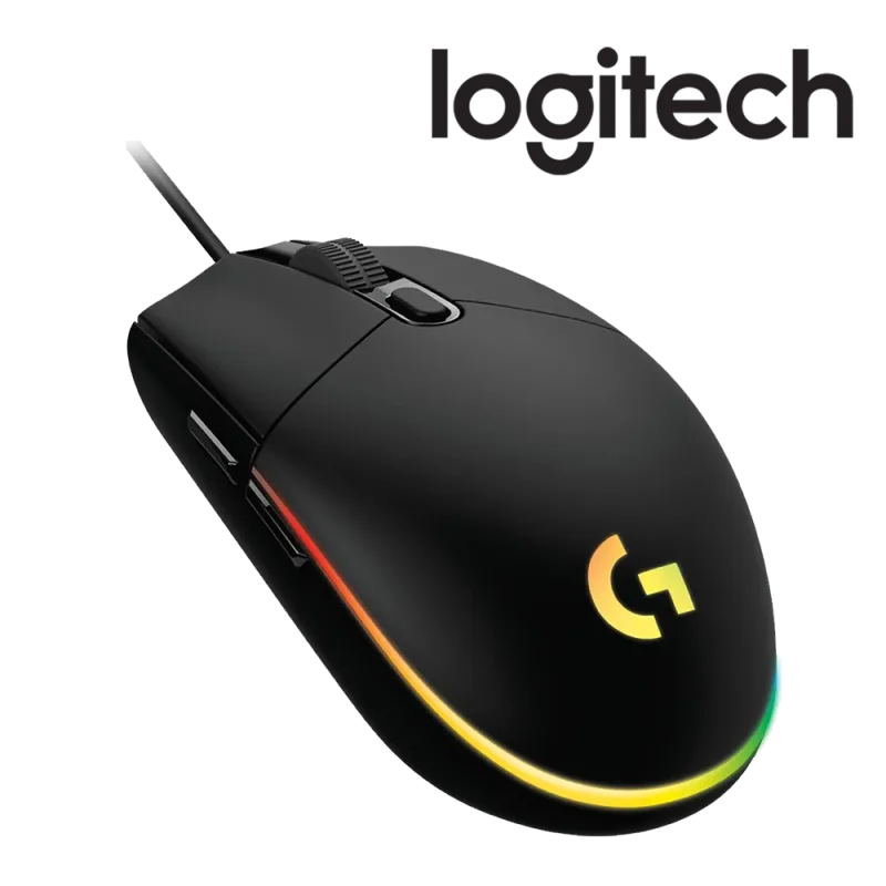 LOGITECH SOURIS GAMING CORDED G102 LIGHTSYNC - BLA