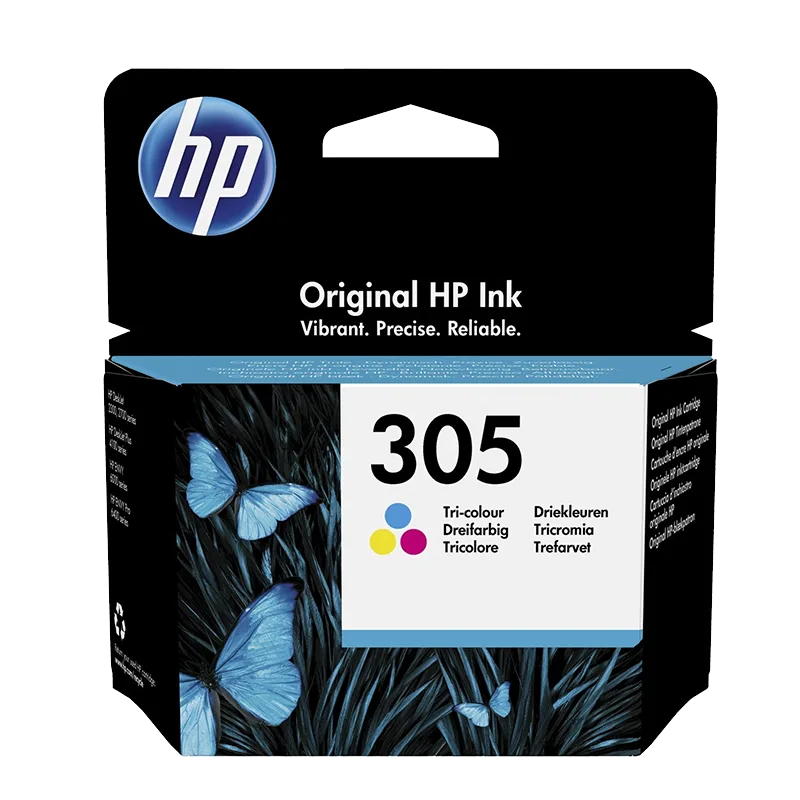 HP 305 Tri-color Original Ink Cartridge