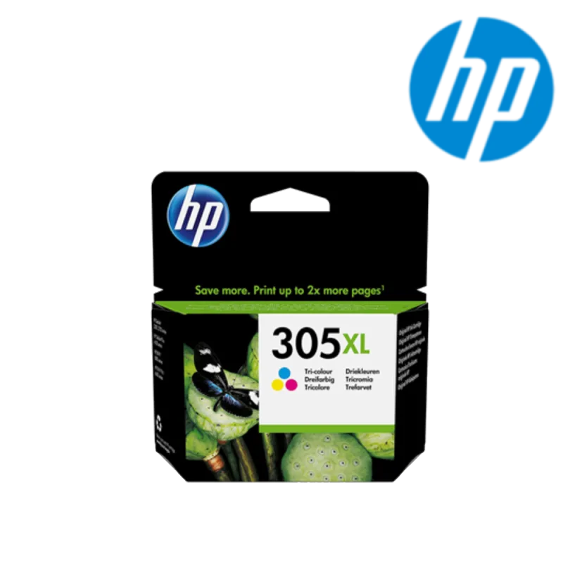 HP 305XL High Yield Tri-color Original Ink Cartrid