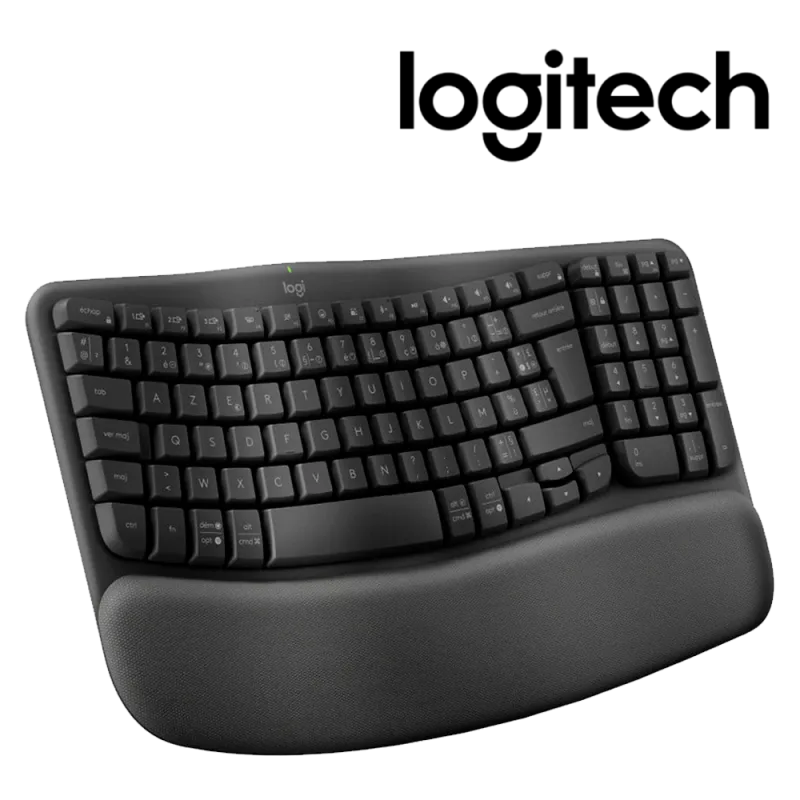 LOGITECH CLAVIER Wave Keys Wifi GRAPHITE