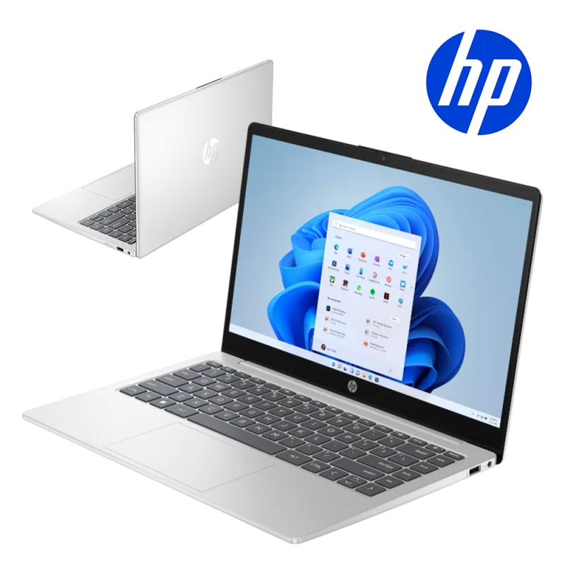 HP 14 U7 16GB 512SSD W11H6 PLS Argent Natural 1Y
