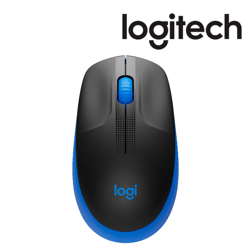 LOGITECH SOURIS M190 Full-size wireless BLUE