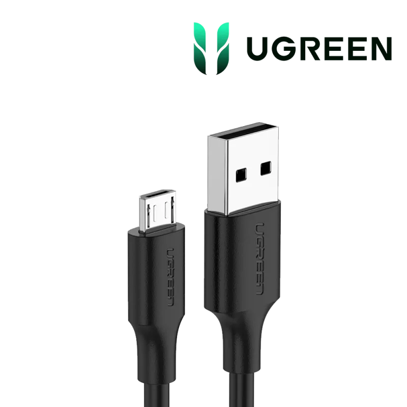 Ugreen USB-A to Micro USB Cable 2A Noir 1m