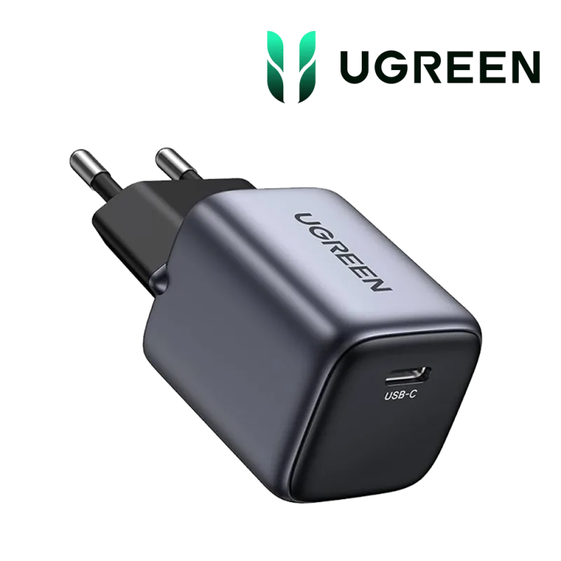 Ugreen 30W USB-C GaN Fast Charger EU Gris