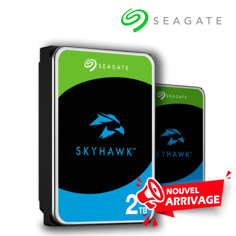 DISQUE DUR SEAGATE SKYHAWK 2T 3.5