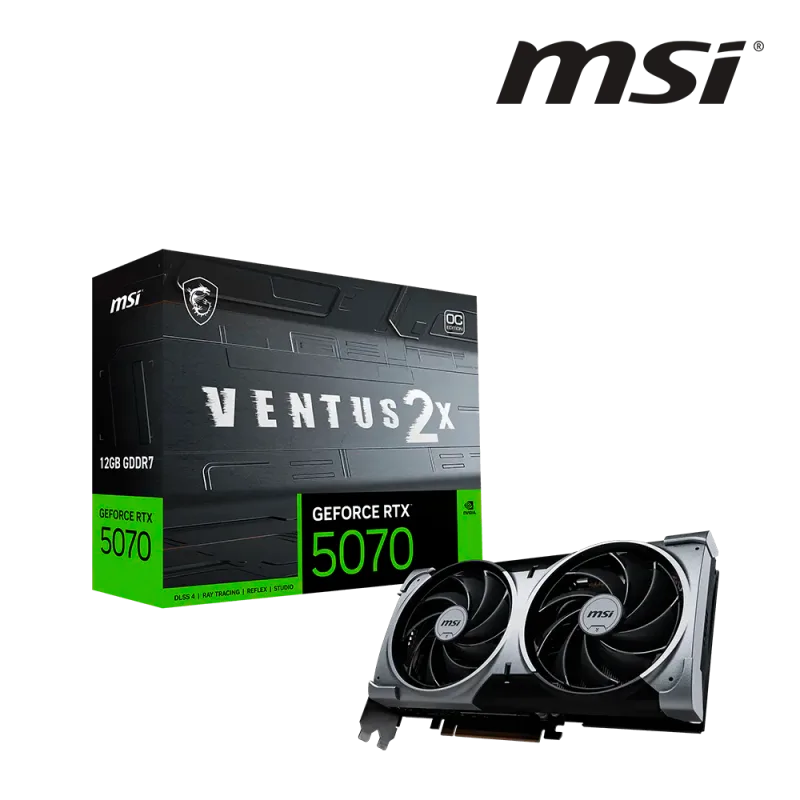 MSI CG GEFORCE RTX 5070 12G VENTUS 2X OC