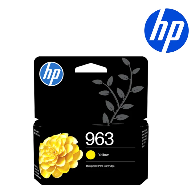 HP 963 Yellow Original Ink Cartridge